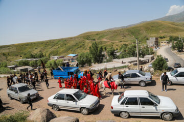 عزاداری روز عاشورا - روستای سردابه اردبیل