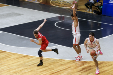 U-18 basketball match between Iran and Turkiye