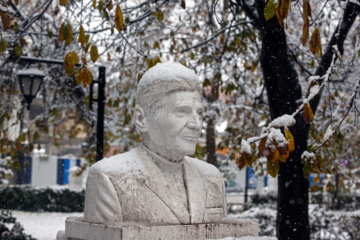 Iran-décembre 2024 : chutes de neige d’automne à Rasht au nord (Photo : Mojtaba Mohammadi)