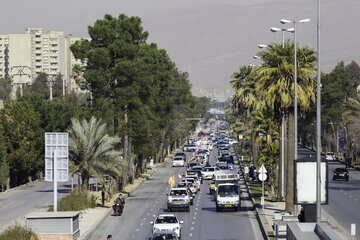 راهپیمایی ۲۲ بهمن در شیراز