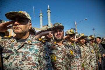 تشییع پیکر شهید «سجاد منصوری» در کرمانشاه