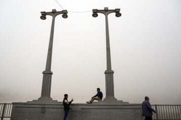 Iran’s Ahvaz in fog