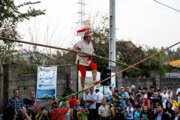 ایران کے علاقے لاہیجان میں بامبو فیسٹیول