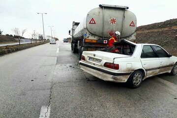 ۲ حادثه رانندگی در کاشان پنج مصدوم برجا گذاشت