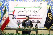 ابراز همدردی طلاب جامعه المصطفی خراسان با مردم فلسطین و افغانستان  