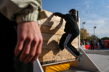 Campeonato Nacional de Parkour en Tabriz