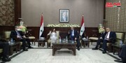 استقبال وزیر خارجه سوریه از هیئت بلندپایه لبنانی 