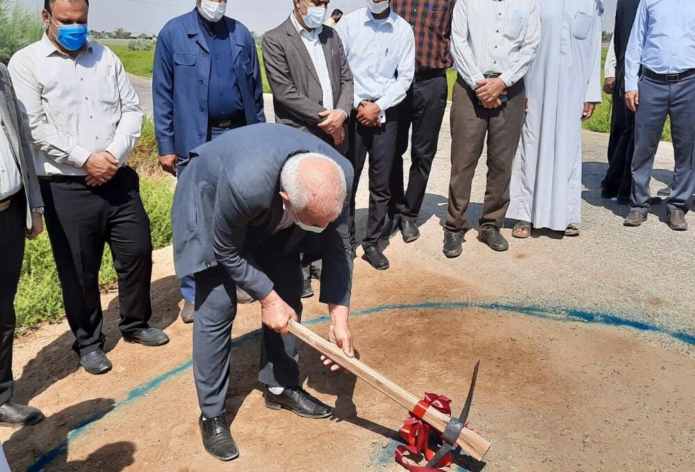  بهسازی جاده‌ روستایی بنیوار-هدامه بندر ماهشهر آغاز شد