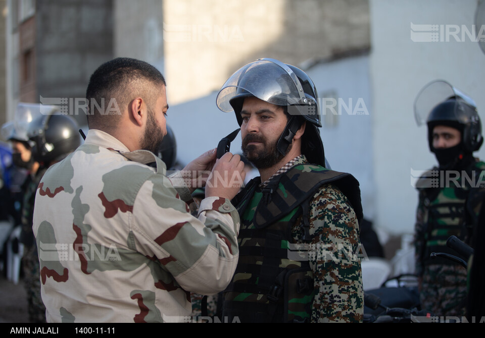 سومین مرحله عملیات خدمت جهادی در محله دولتخواه تهران