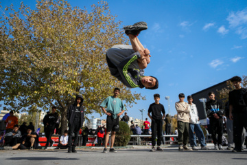 Campeonato Nacional de Parkour en Tabriz