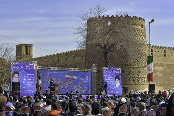 راهپیمایی ۲۲ بهمن در شیراز