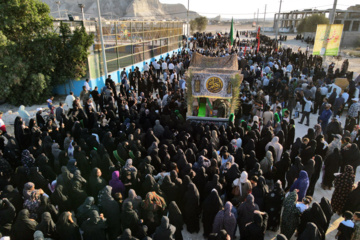 تشییع پیکر شهید گمنام - روستای طولا