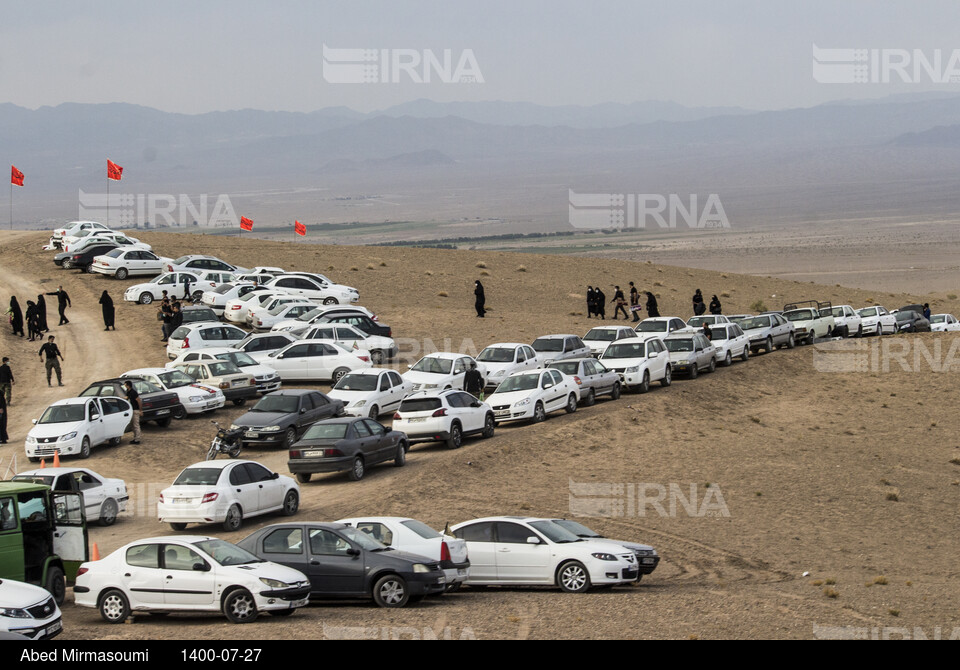 عزاداری در صحرای سمنان