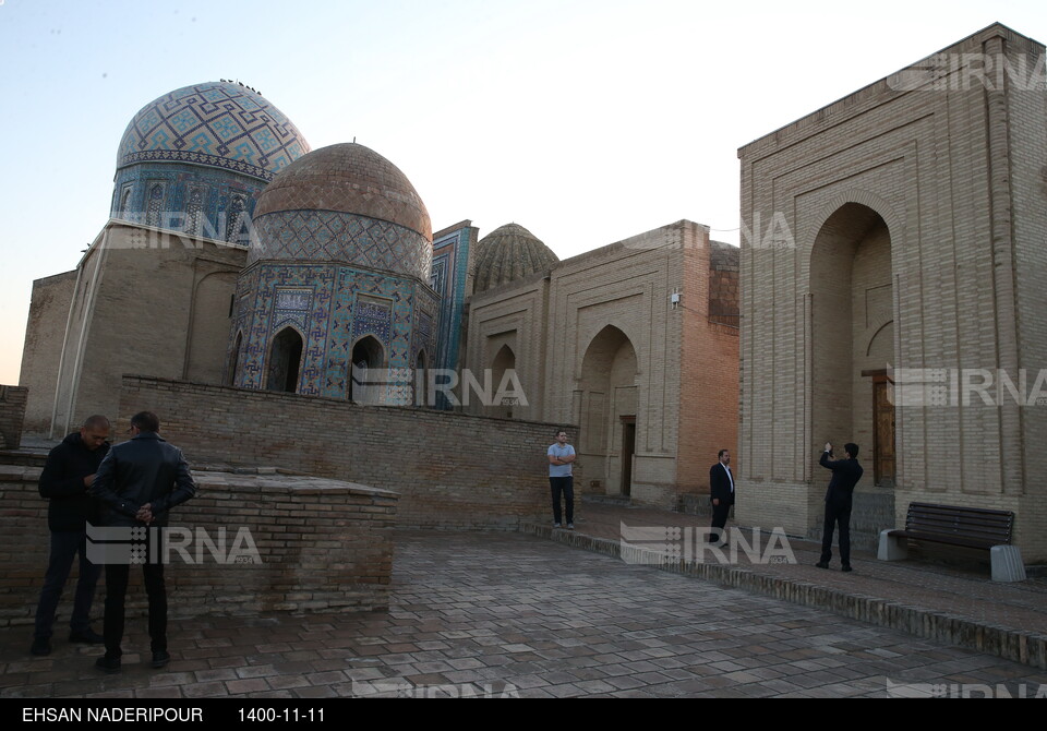 بازدید جهانگیری از شهر سمرقند