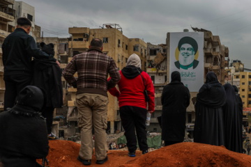 Liban: lieu du martyre de Seyyed Hassan Nasrallah à Dahiyeh