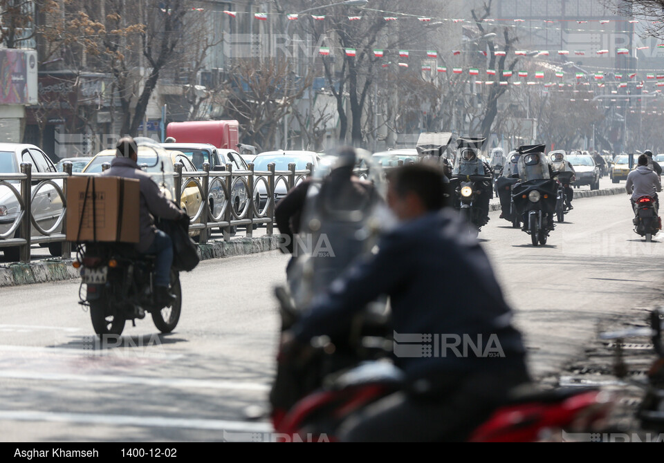 طرح انضباط بخشی تردد موتورسیکلت‌ سواران در تهران