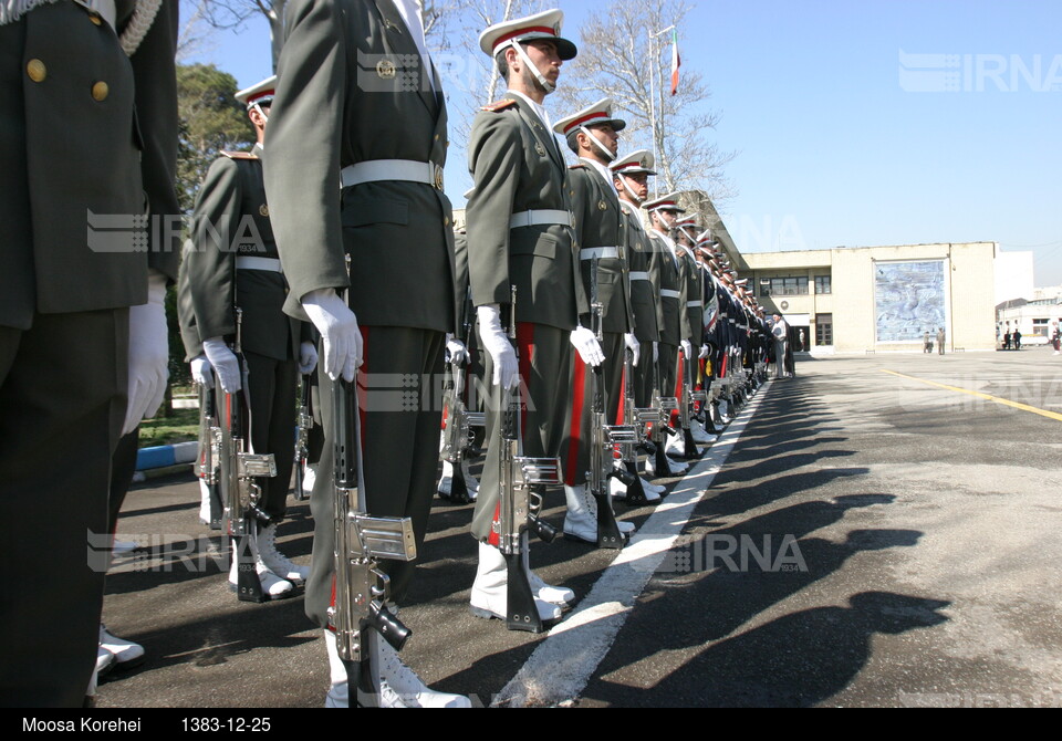 مراسم فارغ التحصیلی دانشکده فرماندهی و ستاد ارتش