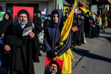 تشییع و تدفین پیکر شهید «سید هاشم صفی‌الدین»