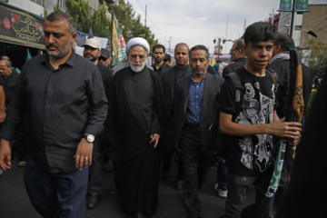 Arbaeen mourners hold rally