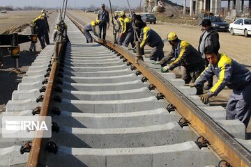 راه‌آهن میانه - اردبیل تا پایان سال جاری تکمیل می‌شود