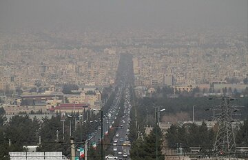محیط زیست: هوای امروز اصفهان آلوده‌ترین روز سال است