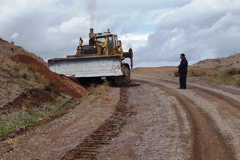 راه پنج روستای بخش لوندویل آستارا بهسازی شد