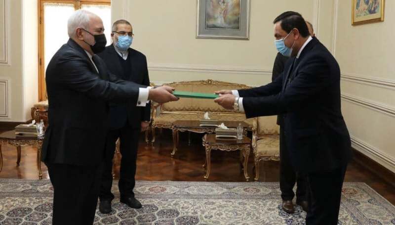 Iran's FM receives new Syrian envoy's credentials