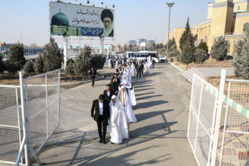 Cérémonie de mariage étudiant à l’Université militaire Imam Hossein (béni soit-il)