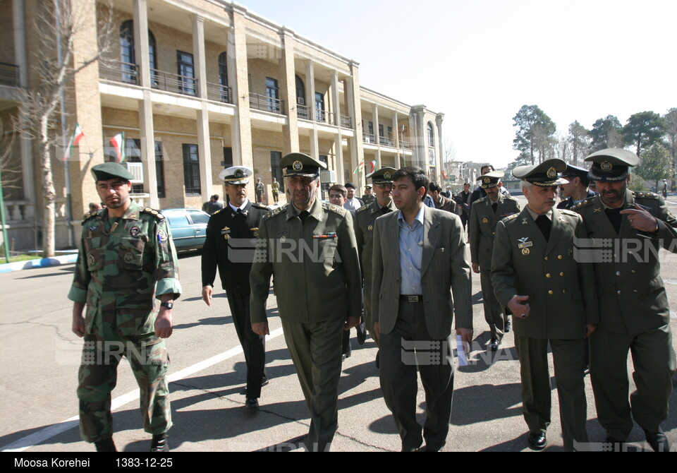 مراسم فارغ التحصیلی دانشکده فرماندهی و ستاد ارتش