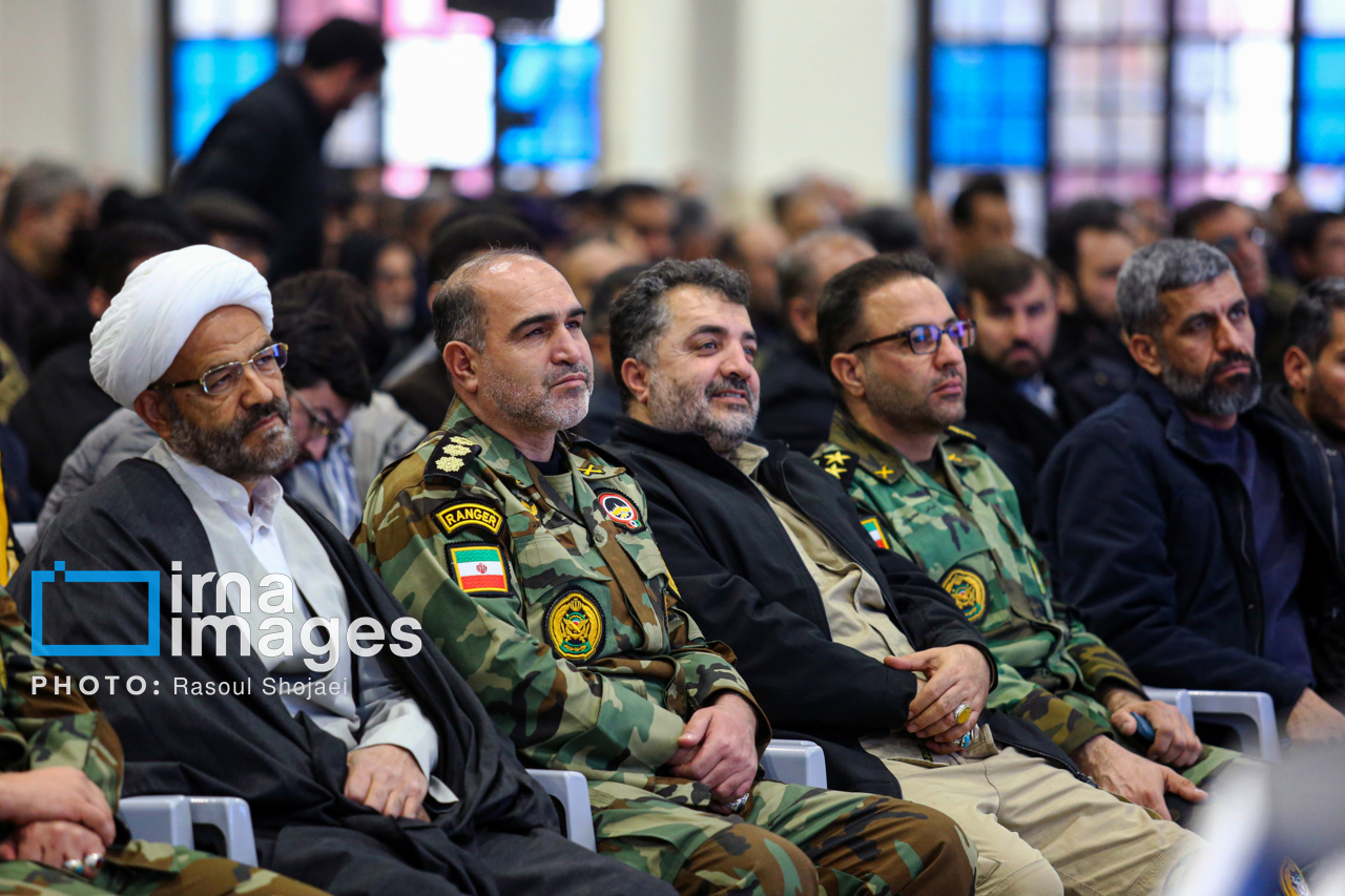 مراسم گرامیداشت سالگرد شهادت سرداران «قاسم سلیمانی» و «احمد کاظمی» - اصفهان