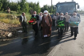 حضور کاروان زیر سایه خورشید درشهرستان مرزی اشنویه