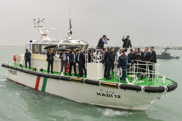 Iran : deuxième jour de la visite du président dans la province de Bouchehr