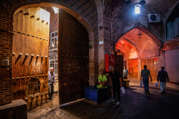 La casa de té Mozafariye en Tabriz 