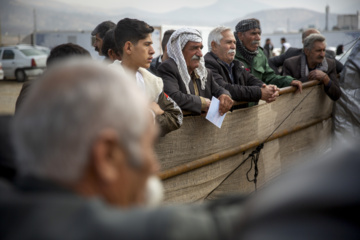 بیمارستان سیار برکت در دالاهو کرمانشاه