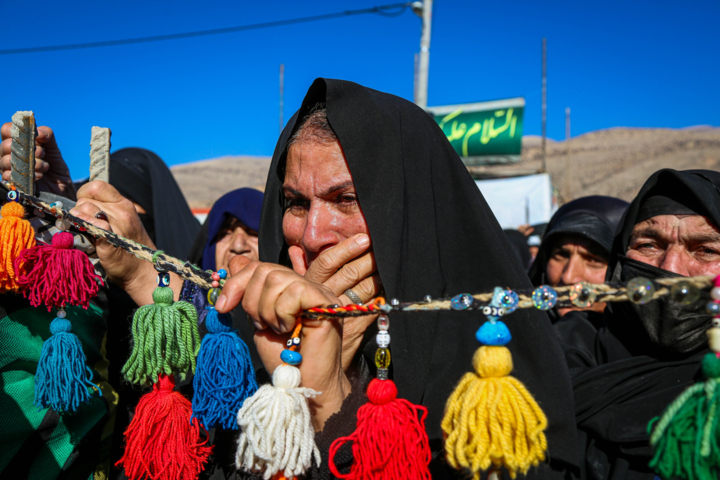 تشییع پیکر شهید گمنام - روستای ملکشیر