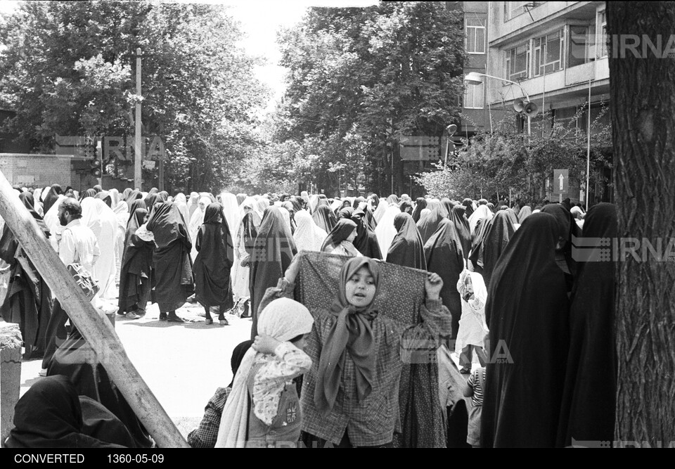 راهپیمایی روز قدس در تهران 10 مرداد 1360