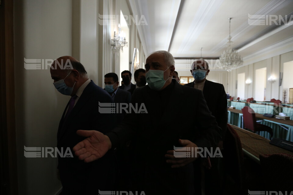 دیدار وزیر امور خارجه عراق با ظریف