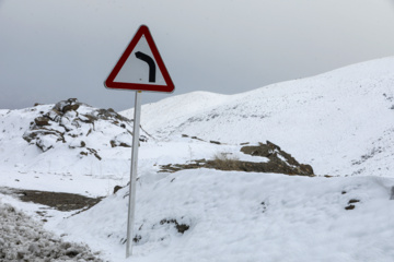 سپیدپوش شدن مناطق کوهستانی کردستان