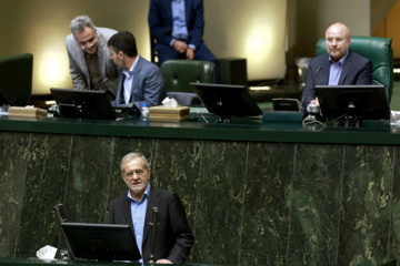 Presentación del proyecto de presupuestos para el próximo año iraní al Mayles