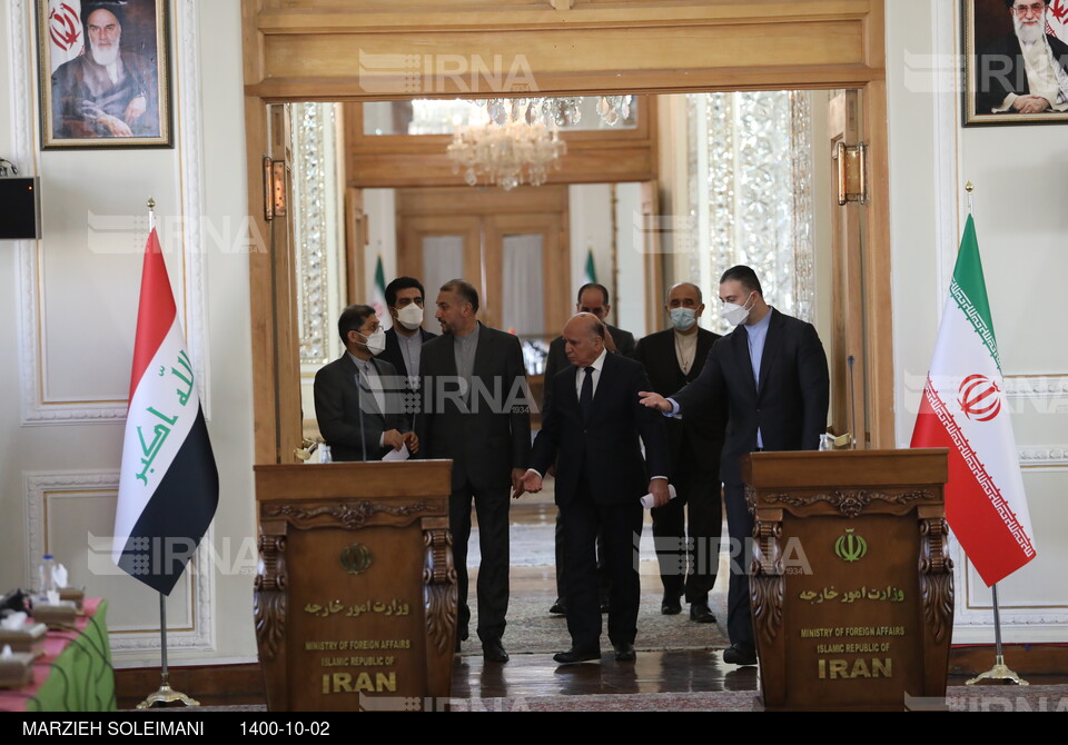 دیدار وزیران امور خارجه ایران و عراق