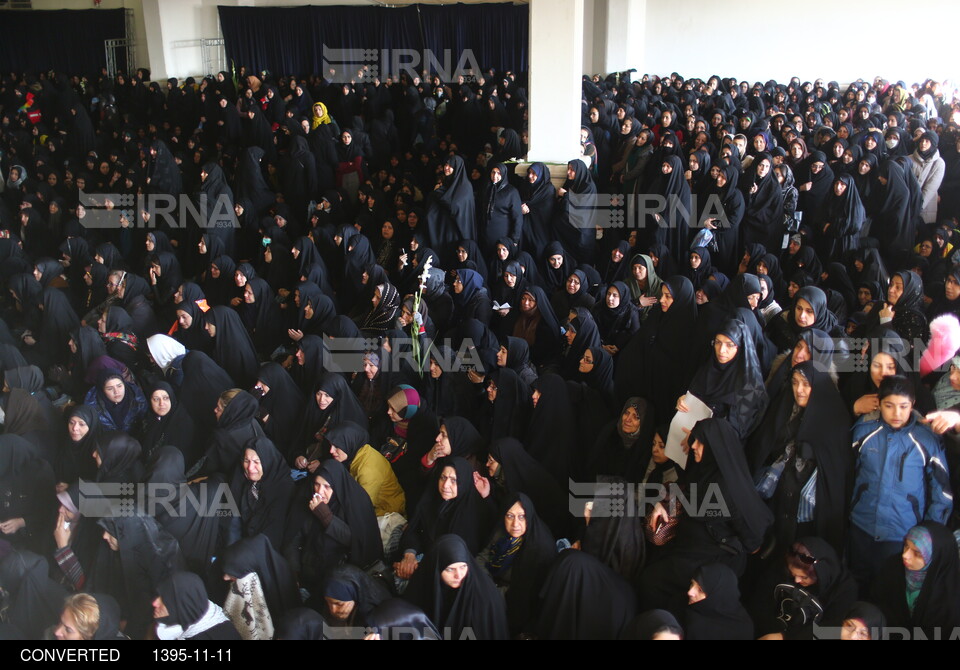 مراسم وداع و تشییع شهدای آتش نشان حادثه پلاسکو