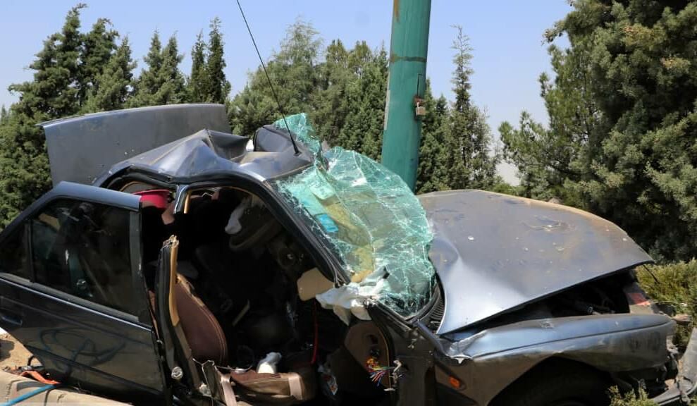 تصادف در جاده بانه - سقز منجر به مرگ ۲ نفر شد