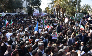 خروش شیعه و سنی در راهپیمایی ۲۲ بهمن سیستان و بلوچستان
