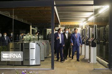 Tajikistan interior minister visit Tomb of Hafez