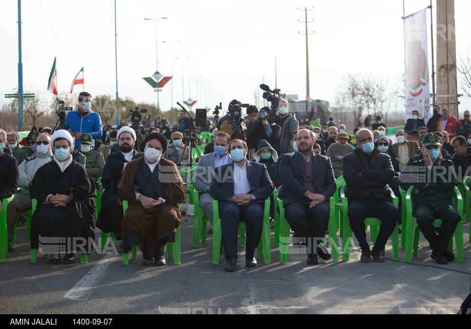 رونمایی از یادمان شهید فخری زاده