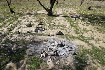 ردپای گردشگران در طبیعت روستای مهارلو