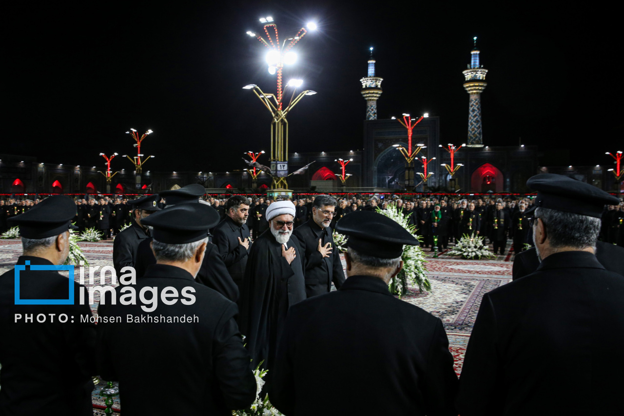 مراسم خطبه خوانی شب شهادت امام رضا (ع)