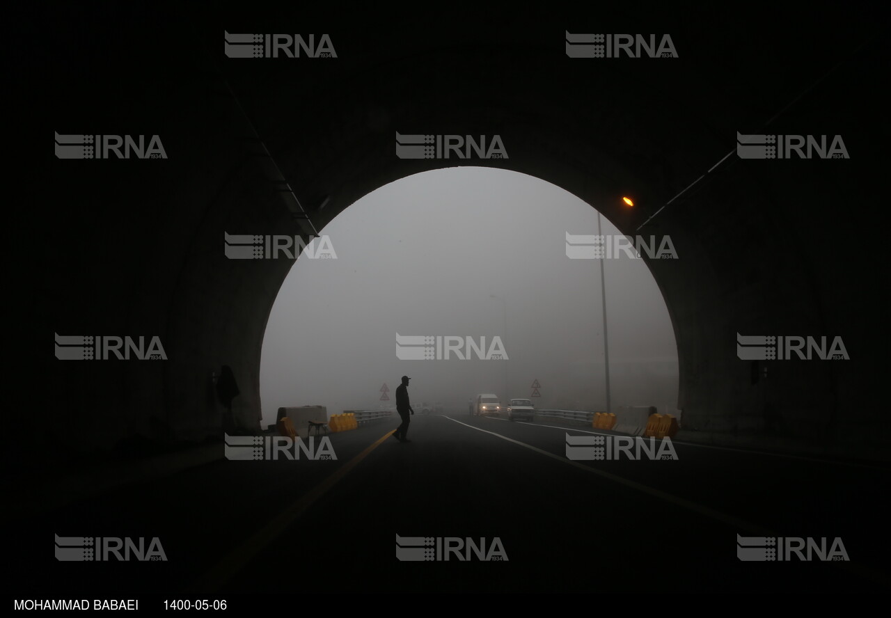 طولانی‌ترین تونل خاورمیانه در آزاد راه تهران - شمال