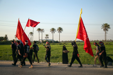 Caminata de Arbaín en la region Salahiye