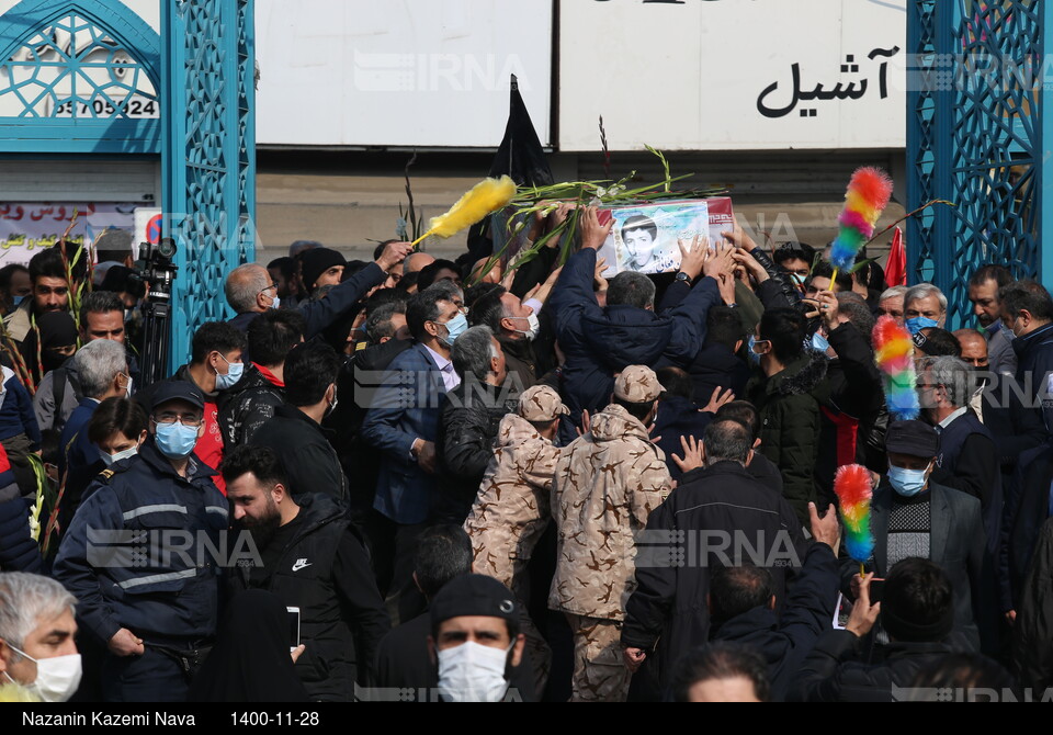 تشییع پیکر شهید «حسین فغانی»